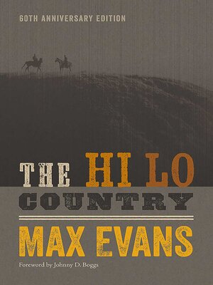 cover image of The Hi Lo Country, 60th Anniversary Edition